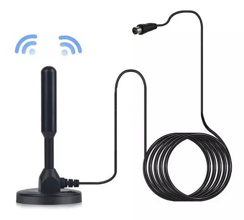 Antena de TV ULTRA HD + 80 Canales Gratis